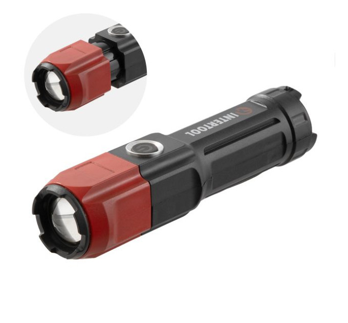 Ліхтар ручний міні, 4 режими INTERTOOL LB-0120
