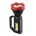 Ліхтар акумуляторний 1LED+1COB, power bank, індикатор заряду, сонячна панель INTERTOOL LB-0107