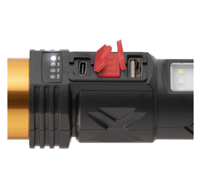 Ліхтар ручний мульти, 6 режимів INTERTOOL LB-0125