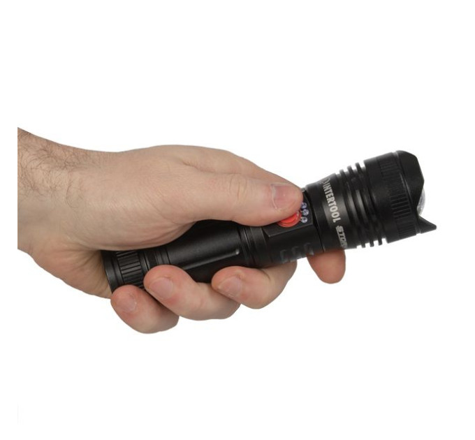 Ліхтар ручний Alu, 1200LM, 3 режими, STORM INTERTOOL LB-0130