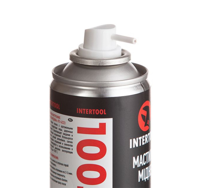 Мастило мідне, аерозоль 200 мл INTERTOOL FS-4222
