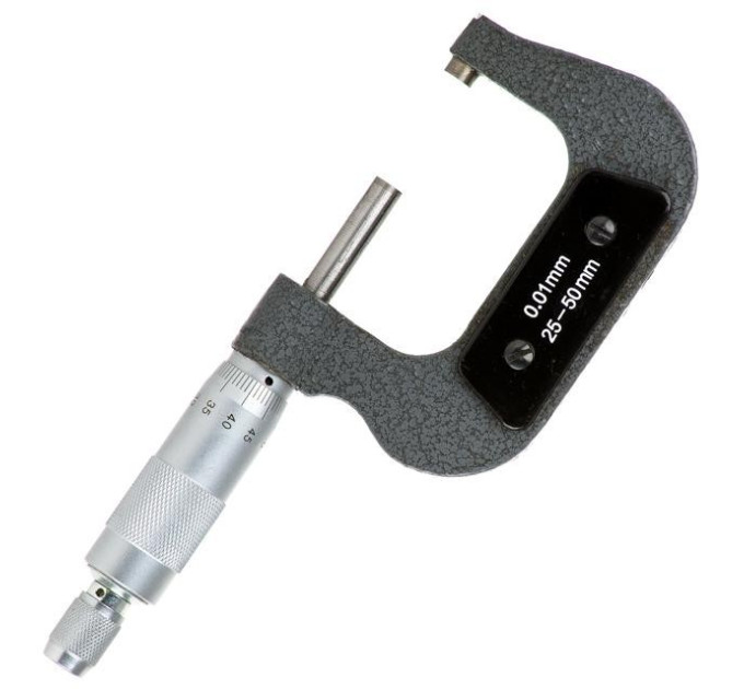 Мікрометр 25-50 мм INTERTOOL MT-3042