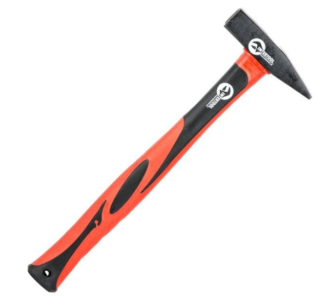 Молоток 300 г.ручка з фібергласу INTERTOOL HT-0203