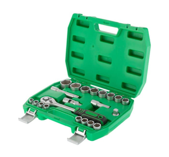 Набір інструментів 21 од., 1/2"  INTERTOOL ET-6021SP