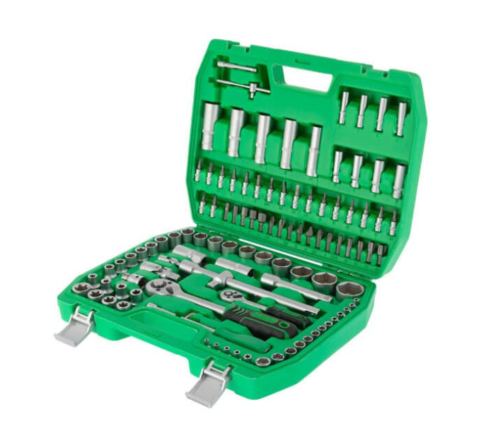 Набір інструментів 1/2" & 1/4" 108 од. INTERTOOL ET-6108SP