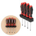 Набір викруток 4 од (SL5.0 * 100 мм, SL6.0 * 100 мм, PH1 * 100 мм, PH2 * 100 мм), STORM INTERTOOL VT-3434