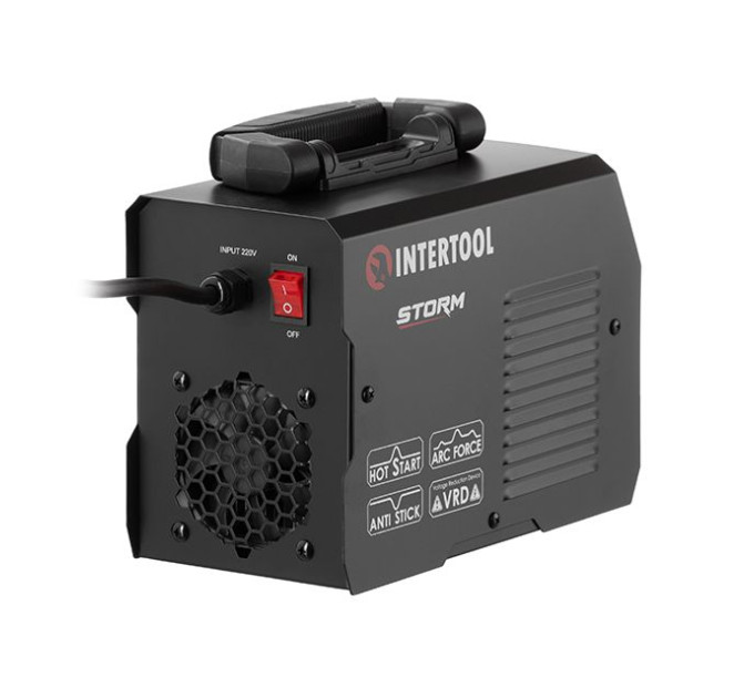 Апарат зварювальний, інверторний MMA-180A, STORM INTERTOOL WT-4004
