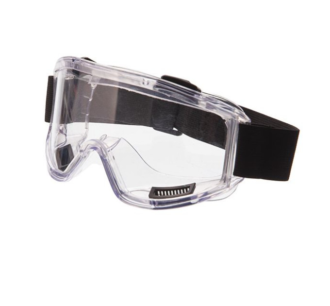 Окуляри захисні прозорі закритого типу, матеріал лінз полікарбонат, оптичний клас 2 INTERTOOL SP-0078