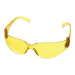 Окуляри захисні жовті, матеріал лінз - полікарбонат, матеріал дужок - полікарбонат, захист від удару INTERTOOL SP-0084