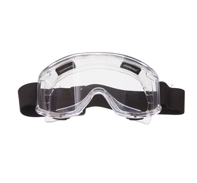 Окуляри захисні прозорі закритого типу, матеріал лінз полікарбонат, оптичний клас 2 INTERTOOL SP-0078