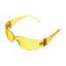 Окуляри захисні жовті, матеріал лінз - полікарбонат, матеріал дужок - полікарбонат, захист від удару INTERTOOL SP-0084
