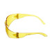 Окуляри захисні жовті, матеріал лінз - полікарбонат, матеріал дужок - полікарбонат, захист від удару INTERTOOL SP-0084