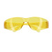 Окуляри захисні жовті, матеріал лінз - полікарбонат, матеріал дужок - полікарбонат, захист від удару INTERTOOL SP-0084