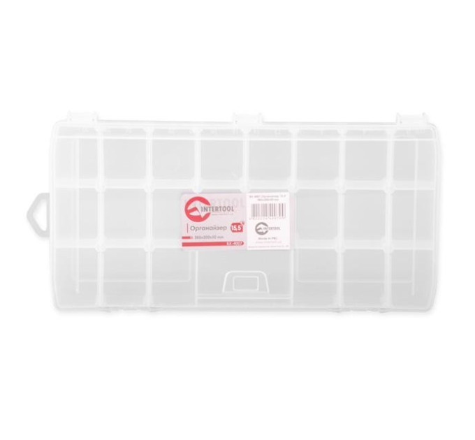 Органайзер 15,5" 385x200x50мм INTERTOOL BX-4007