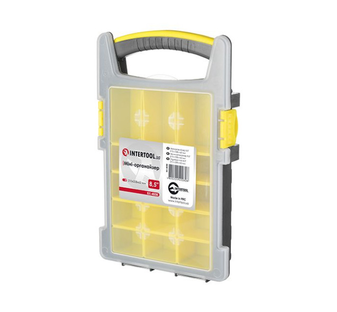 Міні-органайзер 8.5" 210x338x62 мм INTERTOOL BX-4008