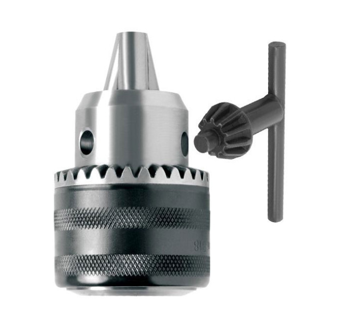 Патрон до дриля із ключем 12 x 1.25, 3-16.0мм INTERTOOL ST-1623