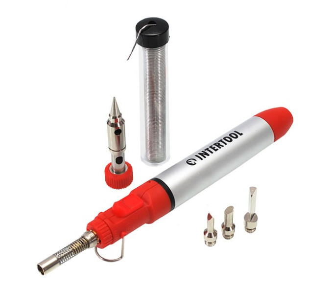 Мікропальник з комплектом аксесуарів 7 од. INTERTOOL GB-0005