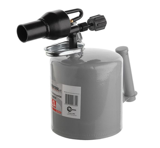 Лампа паяльна бензинова 2.0 л INTERTOOL GB-0033