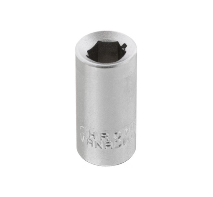 Перехідник 1/4" шестигранник - 1/4" квадрат, 25 мм CrV INTERTOOL ET-1101