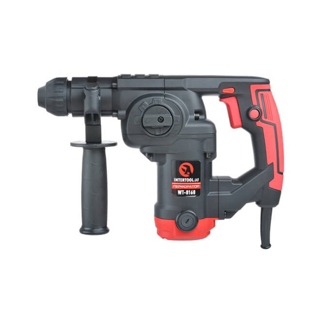 Перфоратор 900 Вт, 3.5 Дж, 0-930 об/хв., 0-5100 уд/хв., 3 режими INTERTOOL WT-0160