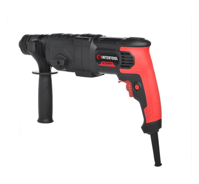 Перфоратор 1000 Вт, 3.5 Дж, 0-1100 об/хв., 0-4700 уд/хв., 3 режими, SDS plus INTERTOOL WT-0156