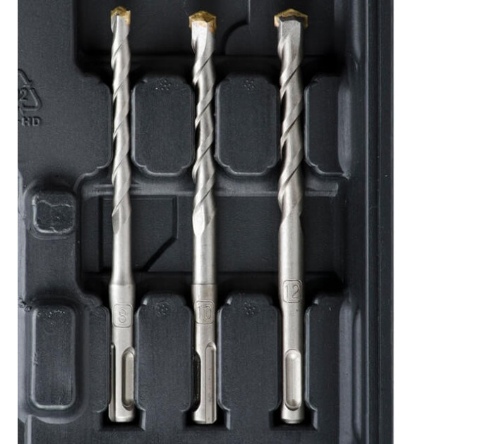 Перфоратор 850 Вт, 3 режими, 2,5 Дж, 0-1100 об/хв., 0-5100 уд./хв. INTERTOOL WT-0154