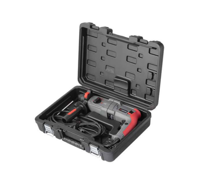 Перфоратор 1000 Вт, 3.5 Дж, 0-1300 об/хв., 0-5100 уд/хв., 3 режими, SDS plus INTERTOOL DT-0185