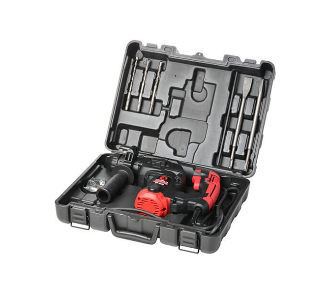 Перфоратор 900 Вт, 3.5 Дж, 0-930 об/хв., 0-5100 уд/хв., 3 режими INTERTOOL WT-0160