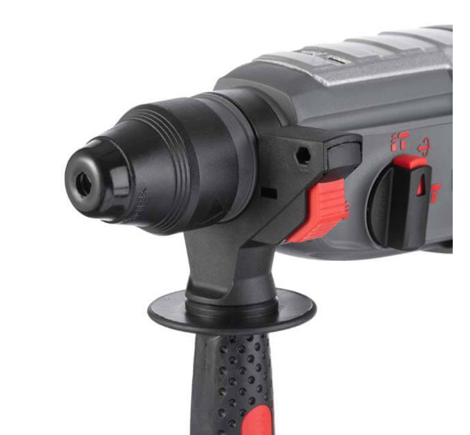 Перфоратор 1000 Вт, 3.5 Дж, 0-1300 об/хв., 0-5100 уд/хв., 3 режими, SDS plus INTERTOOL DT-0185