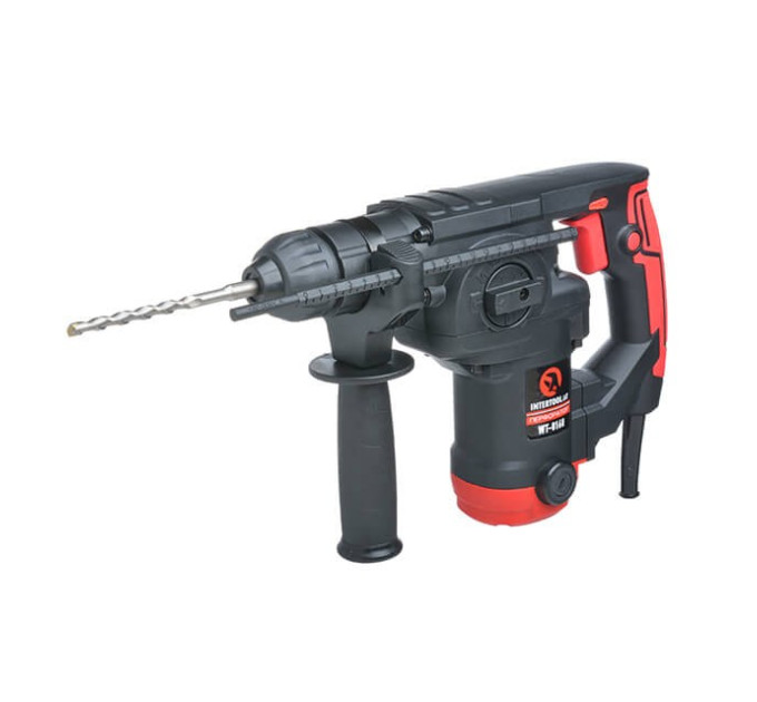 Перфоратор 900 Вт, 3.5 Дж, 0-930 об/хв., 0-5100 уд/хв., 3 режими INTERTOOL WT-0160