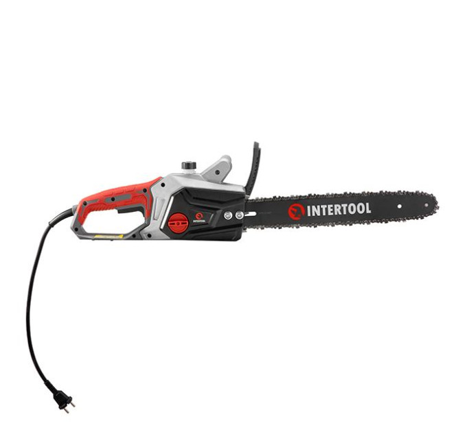 Пила ланцюгова електрична 1600 Вт, шина 40 см, боковий двигун INTERTOOL DT-2200