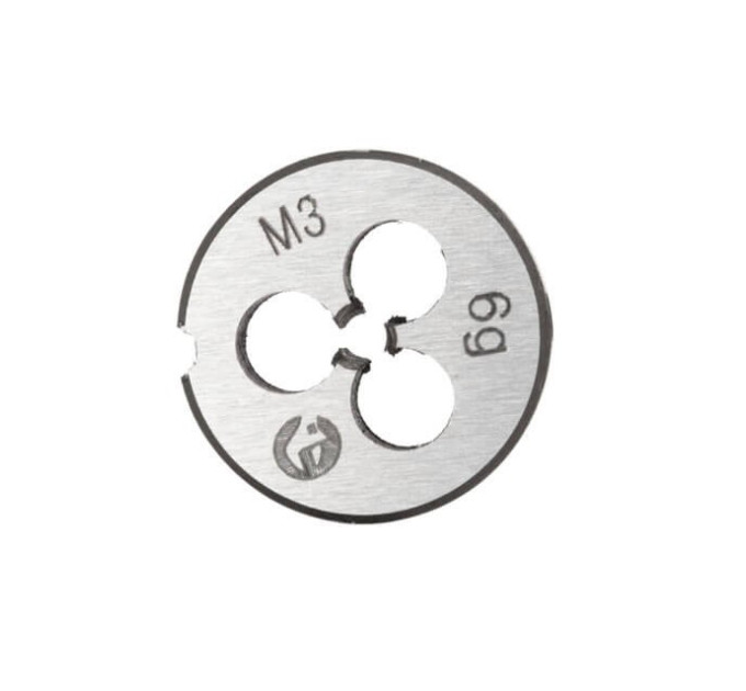 Плашка M3x0,5 мм INTERTOOL SD-8206