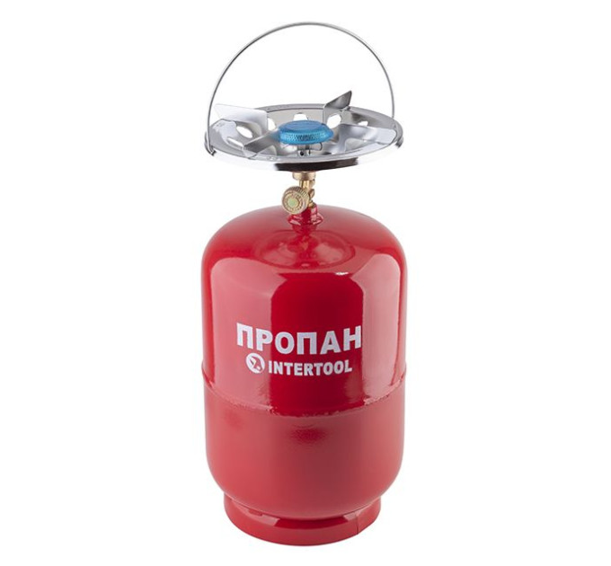 Комплект газовий кемпінговий 12 л INTERTOOL GS-0012