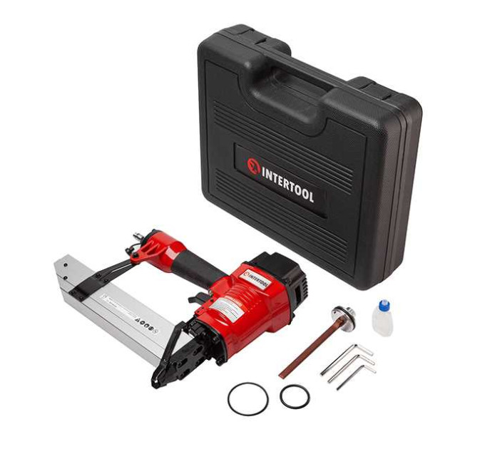Степлер пневматичний для скоби 10.80*50 мм INTERTOOL PT-1615