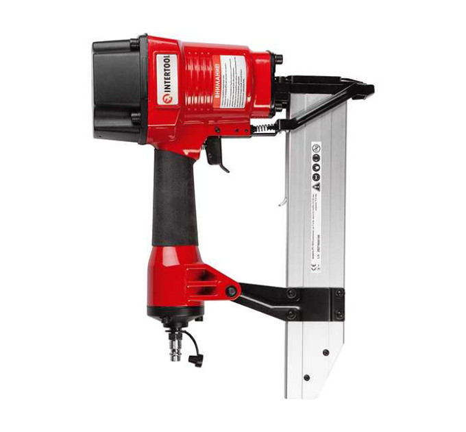Степлер пневматичний для скоби 10.80*50 мм INTERTOOL PT-1615