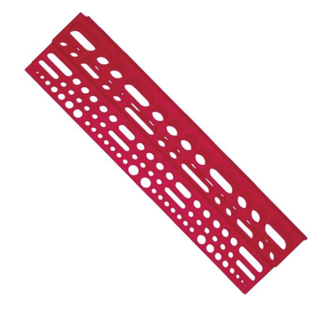 Полиця пластикова з отворами для інструменту 610x150x45мм INTERTOOL BX-0001