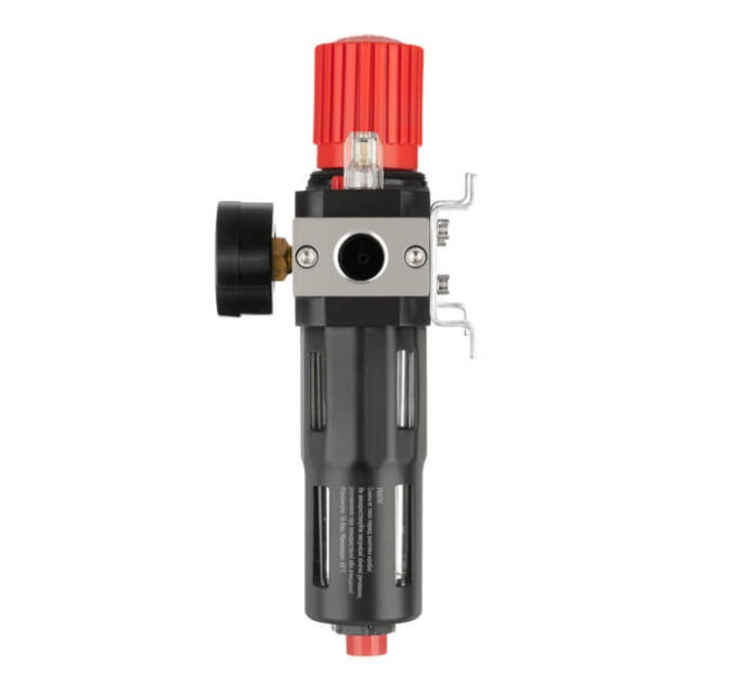 Блок підготовки повітря 1/2", 5 мкм, 1800 л/хв., метал, професійний INTERTOOL PT-1434