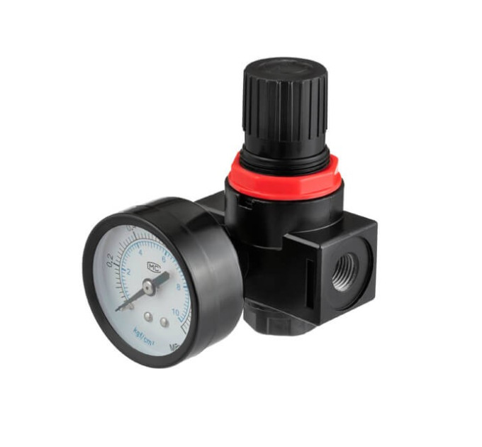 Регулятор тиску 1/4", 0,5-8 бар INTERTOOL PT-1425