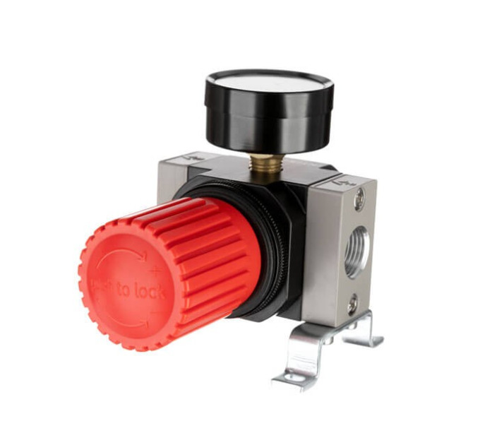 Регулятор тиску 1/2", 1-16 бар, 4000 л/хв, професійний INTERTOOL PT-1428