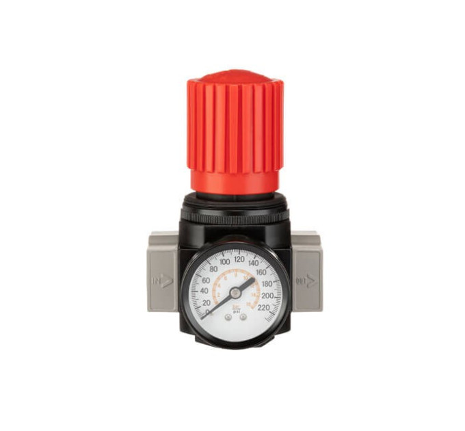 Регулятор тиску 1/2", 1-16 бар, 4000 л/хв, професійний INTERTOOL PT-1428