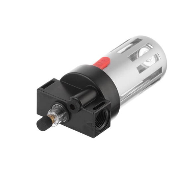 Лубрикатор (пристрій подачі мастила) 1/2" у металевій захисній колбі INTERTOOL PT-1421