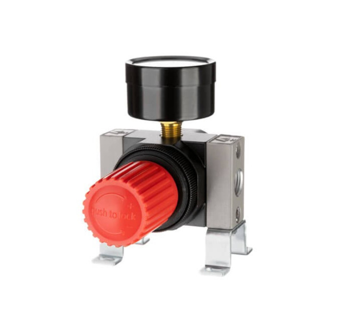 Регулятор тиску 1/4", 1-16 бар, 1600 л/хв, професійний INTERTOOL PT-1429