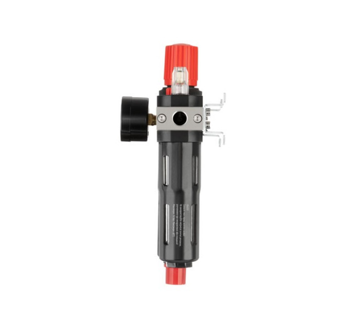 Блок підготовки повітря 1/4", 5 мкм, 850 л/хв., метал, професійний INTERTOOL PT-1435