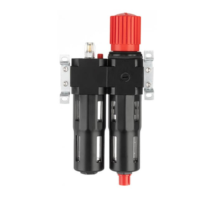 Блок підготовки повітря 1/2", 5 мкм, 1800 л/хв., метал, професійний INTERTOOL PT-1434