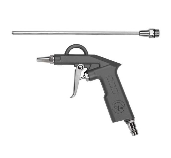 Пістолет для продування довгий 210 мм INTERTOOL PT-0801
