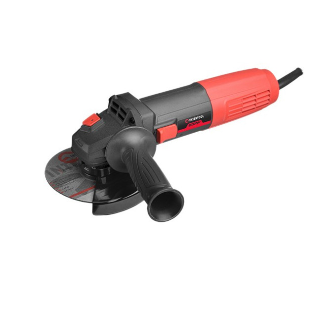 Шліфмашина кутова 750 Вт, діаметр круга 125 мм, 11 000 об/хв. INTERTOOL WT-0220