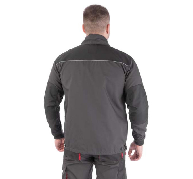 Куртка робоча 80% поліестер, 20% бавовна, щільність 260 г/м2, S INTERTOOL SP-3001