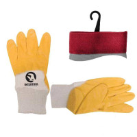 Рукавичка, бавовняний трикотаж з нітриловим покриттям долонів 9