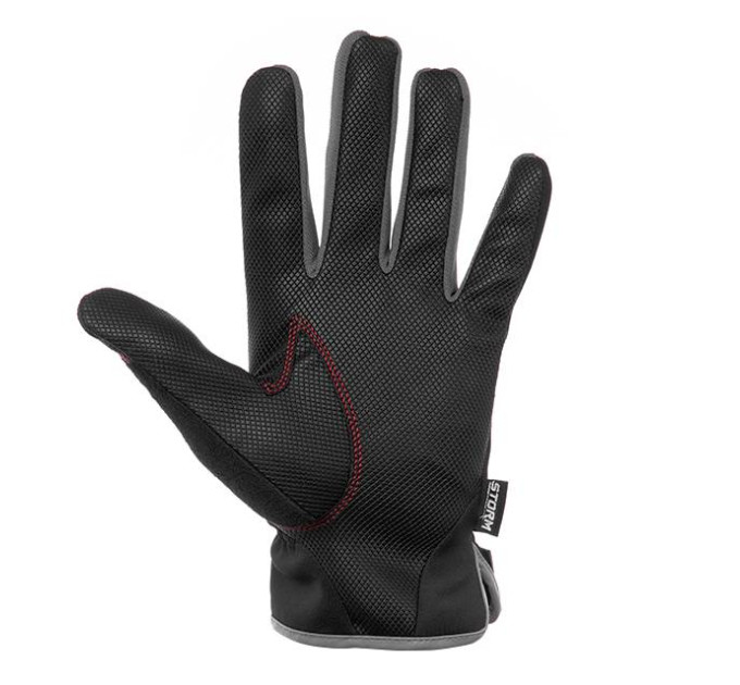 Рукавиці зi спандексу, "Touchscreen", антиковзаюче покриття долоні, вставки "Gripteq 3S", 10" (XL) STORM INTERTOOL SP-0182