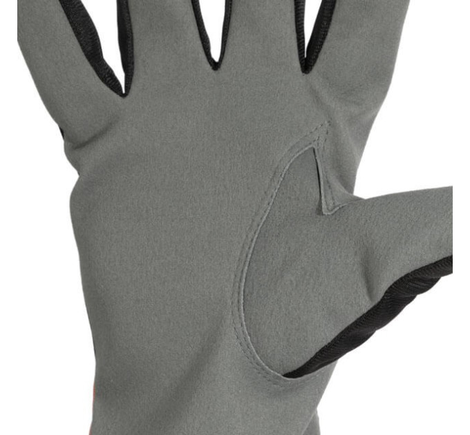 Рукавичка шкіряна комбінована з високоякісної еко-шкіри і поліестерової тканини 10" INTERTOOL SP-0175